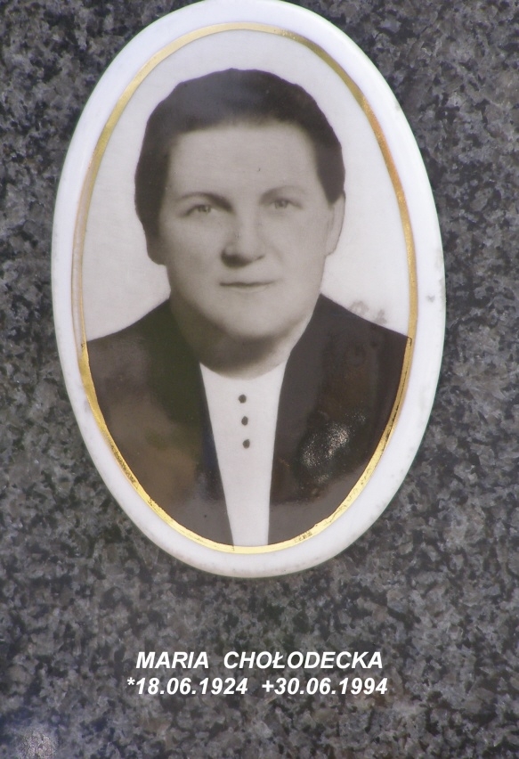 Maria Cholodecka grob 1924-1994.jpg